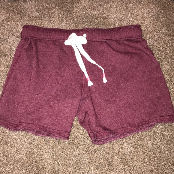 maroon shorts - Picture 1 of 3